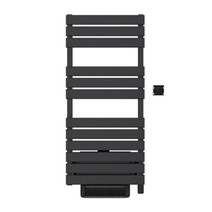 OEM usine 1200mm NF porte-serviettes chauffant échelle sèche-serviettes électrique radiateur en aluminium avec souffleur - Product Image 6