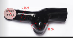 <span class=keywords><strong>Gaine</strong></span> Naturelle en <span class=keywords><strong>Latex</strong></span> pour Pénis et Testicules pour Homme, Fourreau pour Sous-Vêtements String - Short en Caoutchouc - Product Image 6