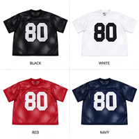 Maillot de football américain personnalisé pour homme et garçon, en polyester, broderie et sublimation, style streetwear et sportswear