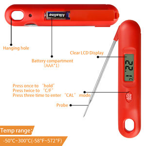 Termômetro digital, máx. óleo de cozinha para preparar alimentos, leite líquido, vela, com sonda - Product Image 2
