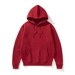 Vêtements pour hommes Sweats à capuche épais avec impression bouffante Sweatshirts 100% coton Streetwear Sweat à capuche personnalisé pour hommes - Product Image 1