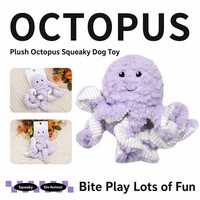 Juguete de Peluche Chirriante para Perros al por Mayor, Resistente a Mordidas, Interactivo, de Chenilla, para Cachorros y Perros Medianos y Grandes, Alivia el Aburrimiento