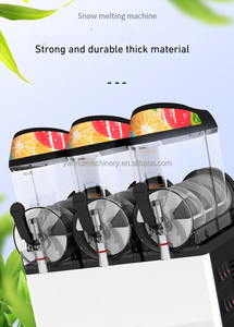 Glace à double réservoir potable 10l boisson congelée commerciale faisant la machine - Product Image 5