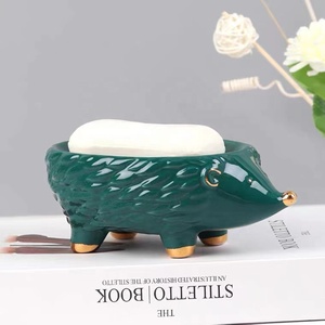Vente en gros en céramique porte-savon blanc en forme <span class=keywords><strong>de</strong></span> hamster porte-savon pour décoration <span class=keywords><strong>de</strong></span> <span class=keywords><strong>salle</strong></span> <span class=keywords><strong>de</strong></span> <span class=keywords><strong>bain</strong></span> - Product Image 5