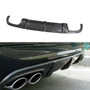 Becquet de pare-chocs arrière en fibre de carbone avec embouts d'échappement pour Benz W211 <span class=keywords><strong>E55</strong></span> AMG Sedan <span class=keywords><strong>2002</strong></span>- 2006 Diffuseur de pare-chocs - Product Image 6