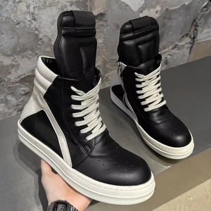 Zapatos Casuales de Lujo para Hombre, Modernos y Deportivos, con Cordones Negros, Versátiles, Estilo Influencer - Product Image 2