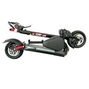 Trottinette pliable 2 roues pour adulte avec siège, autonomie 40 km, livraison depuis entrepôt européen - Vente flash - Product Image 5