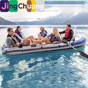 Jingchuang68324 Bote Inflable para 4 Personas, <span class=keywords><strong>Kayak</strong></span> de Recreo - Product Image 2