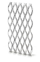 Panneau en métal déployé lisse sans bavures, idéal pour balcon, protection anti-chute, isolation pour animaux domestiques, filet de sécurité domestique, maille métallique déployée