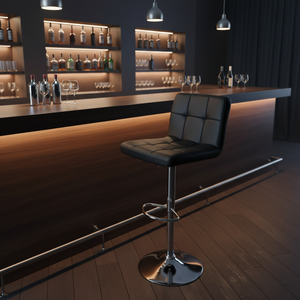 Chaise de <span class=keywords><strong>bar</strong></span> au style contemporain et à la construction durable pour <span class=keywords><strong>bar</strong></span> à domicile, îlot de cuisine, hôtel, salon, espaces de loisirs et de divertissement - Product Image 1