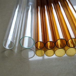 Tubi in Vetro Ambrato Trasparente per Imballaggio e Stampa, Fornitura Diretta dalla Fabbrica - Product Image 1