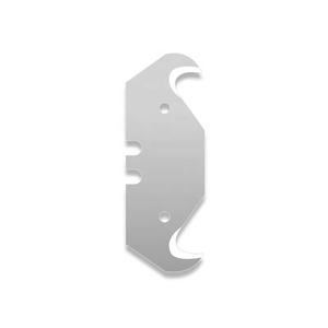 Lames de couteau utilitaire en acier à haute teneur en carbone SK5 à un seul trou, à bord tranchant, remplaçables, pour la toiture, fournies par l'usine - Product Image 5