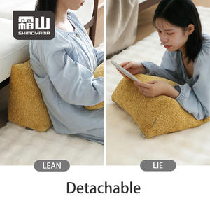 Coussin de dossier triangulaire détachable SHIMOYAMA, confortable et <span class=keywords><strong>réglable</strong></span>, <span class=keywords><strong>pour</strong></span> <span class=keywords><strong>canapé</strong></span>-<span class=keywords><strong>lit</strong></span>, <span class=keywords><strong>pour</strong></span> s'allonger et soutenir le <span class=keywords><strong>dos</strong></span> - Product Image 2