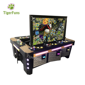 Mới đến 55 inch 8 người chơi cá bảng/Kungfu gấu trúc <span class=keywords><strong>3</strong></span> Cá Trò chơi hội đồng quản trị tùy chọn đồng tiền hoạt động Cá Trò chơi để bán - Product Image 1