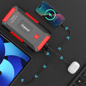 Offre Spéciale étranger 3000A batterie de voiture Booster saut démarreur 20000mah charge sans fil batterie externe batterie Booster de voiture - Product Image 4