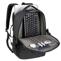 Sac à dos d'ordinateur portable de grande capacité, résistant, personnalisé, pour l'école, le sport, le collège, les conférences, intelligent, imperméable, USB, pour les voyages