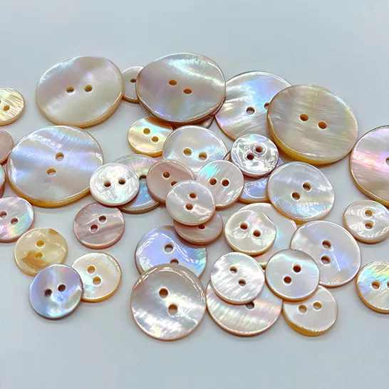 B-0011 Eco-Friendly Custom Fashion Clothing Sewing White Shell Buttons Logo Brand Mother of Pearl Button for Shirt