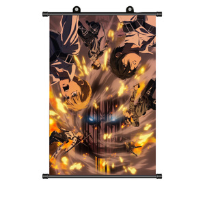Affiche Murale Anime en Gros 60cm*90cm Imperméable en Aluminium/Plastique Tissu Imprimé DTG Pliable à Suspendre Personnalisable - Product Image 5