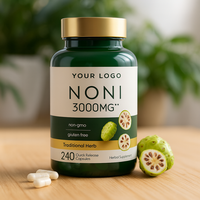 Complément Herbal Naturel Noni 3000mg – Capsules Certifiées GMP pour le Bien-être Quotidien et le Soutien Immunitaire – Prix Usine – Capsules de Noni