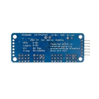 Module d'interface I2C pour pilote de carte Shield PWM 16 canaux 12 bits BSC)PCA9685PW pour Pi