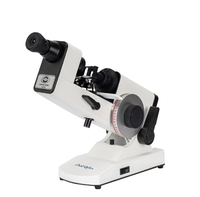 Lensómetro Manual de Campo Amplio 25D, Lensómetro Manual Aist Optics GJD 6, Equipo para Centro de Visión Óptica
