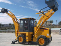 Promo Panas WZ30-25 Backhoe Loader 2.5Ton Beban Terukur 9500kg 4WD Tenaga 92kW Berat Mesin 7200kg Alat Penggali untuk Pekerjaan Pemindahan Tanah