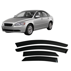 Pare-soleil latéral de voiture pour VOLVO <span class=keywords><strong>S40</strong></span> 2005-2012, pare-pluie, pare-vent, accessoires de protection contre le soleil, montage extérieur - Product Image 1