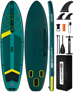 Tabla de SUP Inflable de Nuevo Diseño, Estilo Verde, en Venta, Modelo Sup AI02, Material Ecológico de PVC, EVA y Drop Stitch - Product Image 1