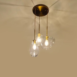 Lámpara de Araña Industrial de Cristal para Comedor, Cocina, Loft, Restaurante, <span class=keywords><strong>Bar</strong></span>, Decoración, Lámpara Colgante - Product Image 3