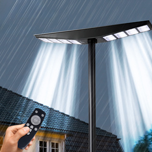 Farola Solar LED Integrada con Sensor de Radar, Impermeable IP65, para Jardín, Pared, Camino, Luz con Sensor de Movimiento para Exteriores - Product Image 1