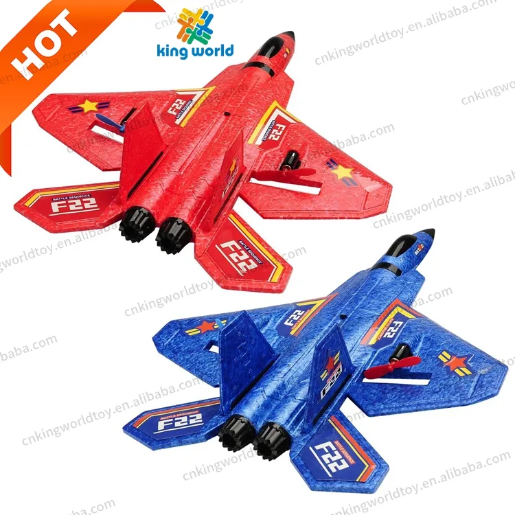 F22 Flying Crianças Presentes Avião Aviões Rc Avião elétrico ultraleve EPP Ucak Modelo de Espuma Brinquedo Pesawat