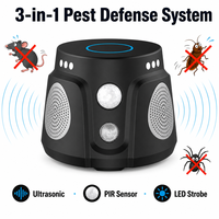 Nouveau Répulsif Ultrasonique Anti-Nuisibles 2026 pour Intérieur, Électronique, Anti-Rongeurs 360 Degrés 25kHz pour Rats et Souris, Sûr pour les Animaux Domestiques, Utilisation Domestique