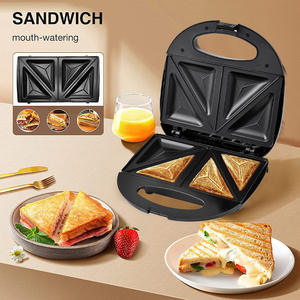 Para <span class=keywords><strong>SOKANY</strong></span> Electric Cross-Border Hot Sale Sandwich Maker con placas de gofres intercambiables para tostadas y sándwiches de desayuno - Product Image 1