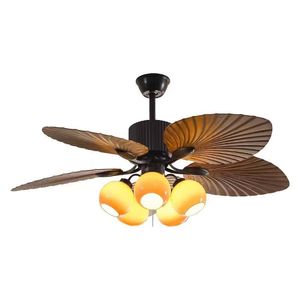 Lámpara de Techo LED de Diseño Francés Pastoral con Control Remoto, Luz Blanca Cálida para Dormitorio y Sala de Estar, 220V, Zhongshan Fengqi C6sJWyd6 - Product Image 5
