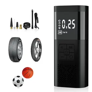 New Product Ideas 2023 Bicycle Car Accessories Portable Mini Air Pumps Mini Air Compressors Tyre Inflator Tire Pump