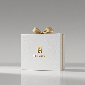 Coffret cadeau de soins de la peau de luxe personnalisé, boîte d'emballage en papier ondulé, boîte de maquillage pliable, boîte en carton cosmétique - Product Image 1