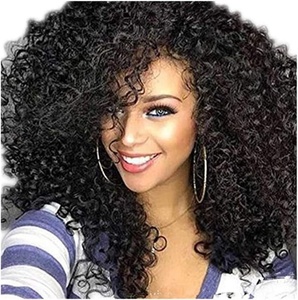 วิกผมสไตล์ยุโรปอเมริกันแบบเส้นผมพันกันเหมือนจริง แฟชั่น<span class=keywords><strong>ผู้หญิง</strong></span> ผมสั้นหยิก ทนความร้อนสูง ทรงมัลเล็ต ลอนเล็ก - Product Image 5