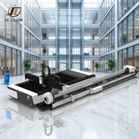 Machine de découpe laser CNC pour tôles de 2000W à 6000W avec système Cypcut, découpe de tubes ronds, de plaques et de tuyaux, machine de découpe laser à fibre intégrée