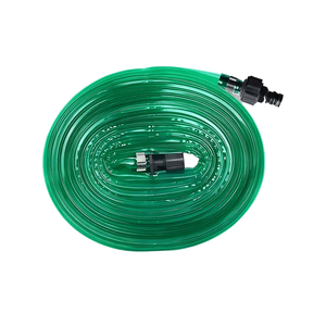 Betrouwbare groene flexibele PVC-tuinslang met anti-UV bescherming, veilige connectoren en lekbestendige aansluitingen voor tuinieren - Product Image 6