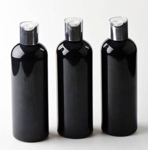 Bao Bì Mỹ Phẩm Dầu Gội Đầu Tròn Rỗng Độc Đáo <span class=keywords><strong>MOQ</strong></span> <span class=keywords><strong>5000</strong></span>, Chai Bơm Tròn Màu Đen Chai Sữa Tắm Chai Đựng Mỹ Phẩm - Product Image 5