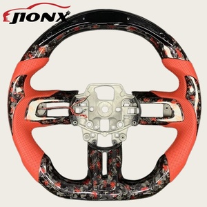 พวงมาลัยหนังมีรูพรุน LED 2022 2019 <span class=keywords><strong>2018</strong></span> 2017เส้นใยคาร์บอนปลอมแปลงตามสั่งระดับไฮเอนด์สำหรับ <span class=keywords><strong>Ford</strong></span> <span class=keywords><strong>Mustang</strong></span> <span class=keywords><strong>GT</strong></span> 2015 - Product Image 6