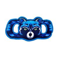 Jouets pour chiens de l'usine de vente OEM jouets remorqueur taureau en forme d'animal crocodile nouveau design interactif en peluche pour animaux de compagnie