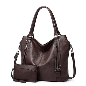 Nuevo Conjunto de Bolsos Tote de Gran Capacidad para Mujer, con Cierre de Cremallera de PU, Bolso Bandolera - Product Image 6