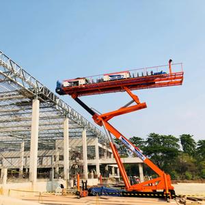 Hydraulic Crawler Aerial Work Platform Integrated Roof <b>Tile</b> <b>Making</b> <b>Machine</b> with 30m Lifting Height for Factory Construction - Product Image 3