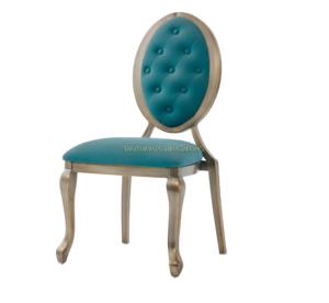 Venta al por mayor moderna silla de aluminio hebillas muebles de hotel escuela uso interior personalizado comedor restaurante banquete salón boda - Product Image 1