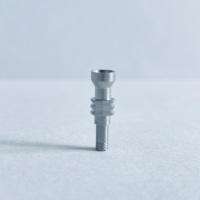 Support de transfert à plateau ouvert en titane pour empreintes Nobel Composite Impression Coping, avec vis de fixation longue, pour prise d'empreintes d'implants Nobel