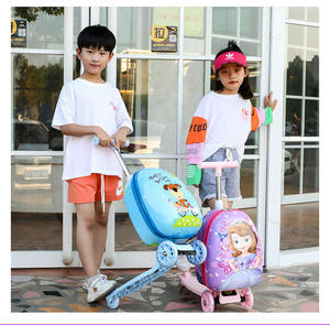 Nuova custodia da viaggio multifunzione da 16 pollici con bagaglio personalizzato Scooter valigia per bambini - Product Image 6