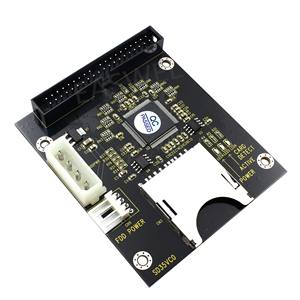 Tarjeta de memoria <span class=keywords><strong>SD</strong></span>/<span class=keywords><strong>SDHC</strong></span>/SDXC/<span class=keywords><strong>MMC</strong></span> a adaptador macho IDE de 40 Pines de 3,5 "para computadora portátil PC SPS - Product Image 2
