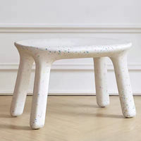 Chaise Enfant Tenghang Nordic Confetti en Plastique PE avec Dossier Ergonomique pour Maternelle, Maison, Jeux en Extérieur et Bureau d'Apprentissage