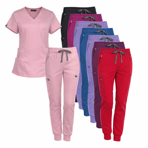 Uniformes para Salón <span class=keywords><strong>de</strong></span> Belleza y Spa, Uniforme <span class=keywords><strong>de</strong></span> Masaje con Logotipo Personalizado, Conjunto <span class=keywords><strong>de</strong></span> Uniforme para <span class=keywords><strong>Recepcionista</strong></span> <span class=keywords><strong>de</strong></span> Hotel, Conjunto Deportivo para Ejercicio y Estiramiento - Product Image 1